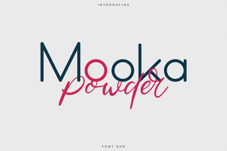 Mooka Powder Font Download