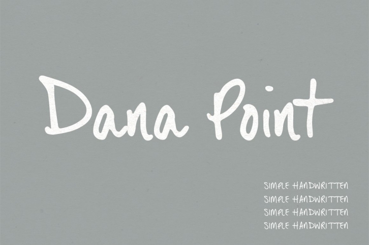 Dana Point Font Download