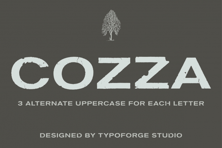 Cozza Letraset – now 9$ Font Download