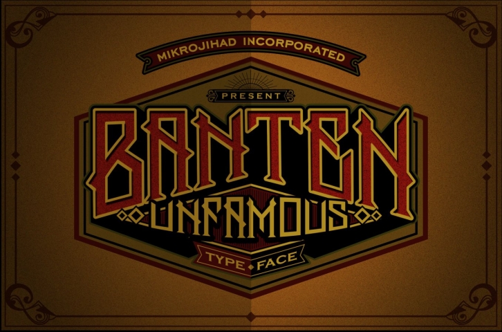 Banten Unfamous 1 Font Download