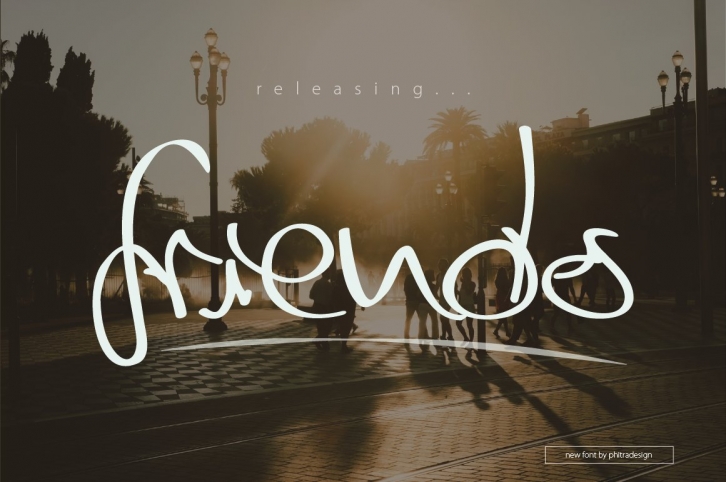 friends font Font Download