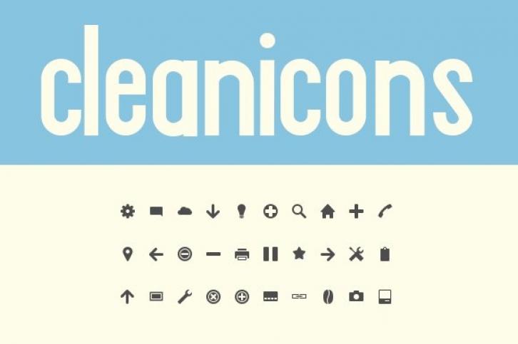 cleanicons Font Download
