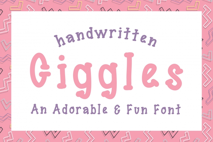 Giggles Fun Handwritten Serif Font Download