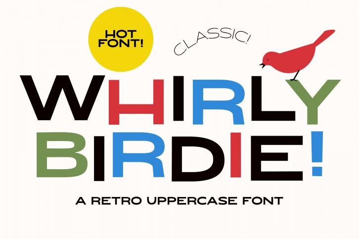 Whirly Birdie Font Download