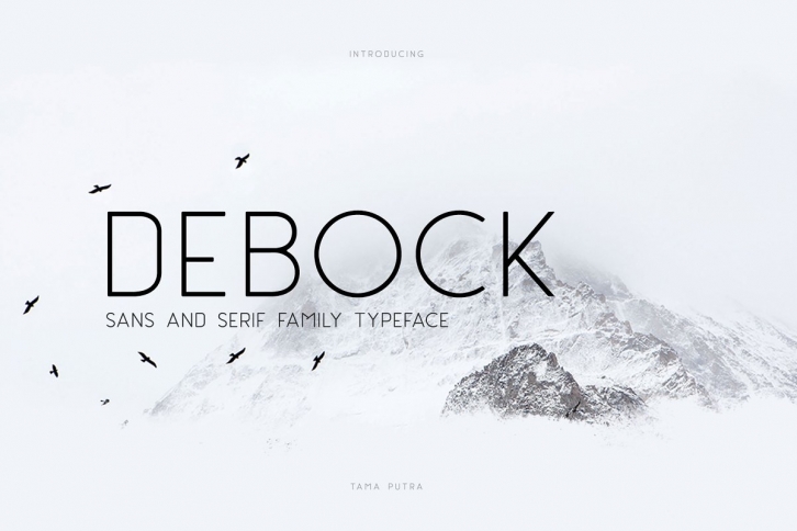 Debock Family 30% Off Font Download