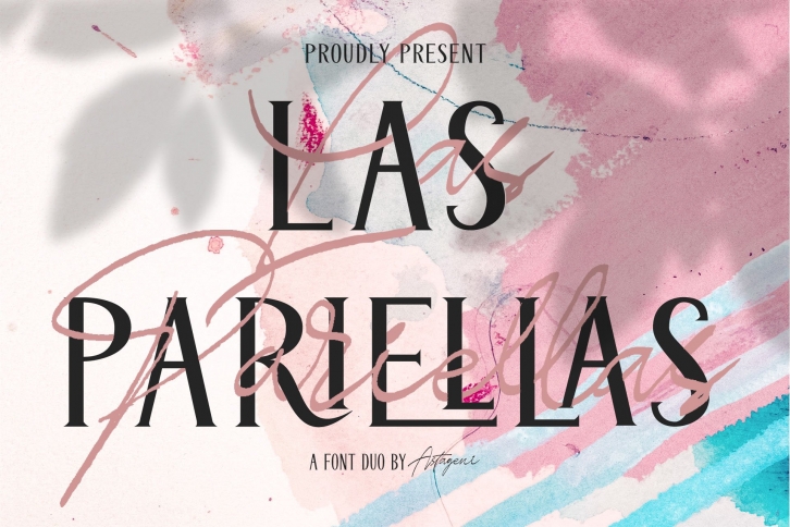 Las Pariellas Duo Font Download