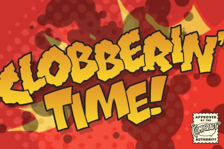 Clobberin' Time Font Download