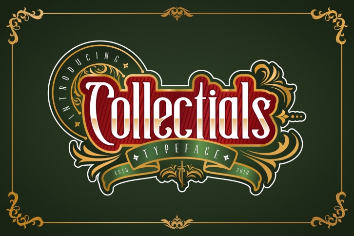 Collectials Font Download