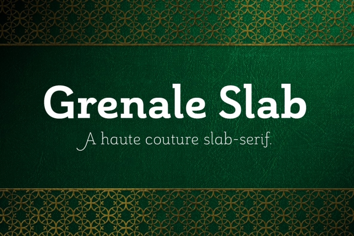 Grenale Slab Font Download