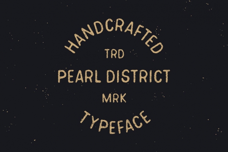 Pearl District Font Download