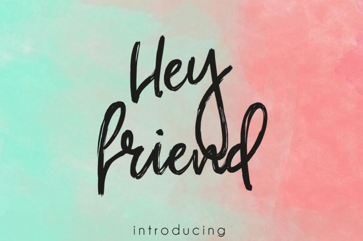 Hey Friend Font Download