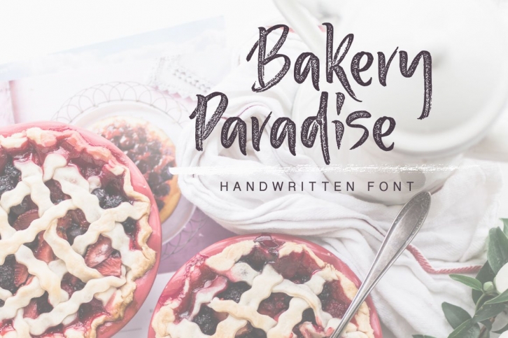 Bakery Paradise Handwritten Font Download