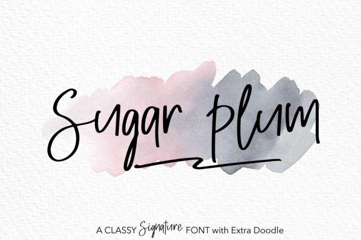Sugar Plum with Extra Doodle Font Download