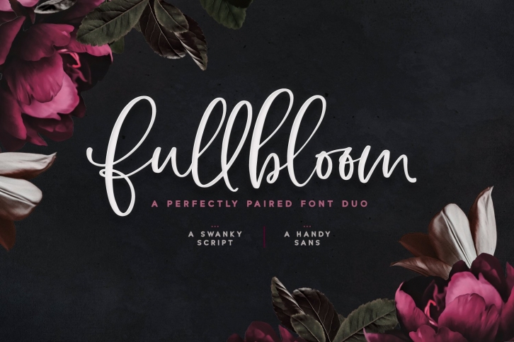 Fullbloom Duo Font Download
