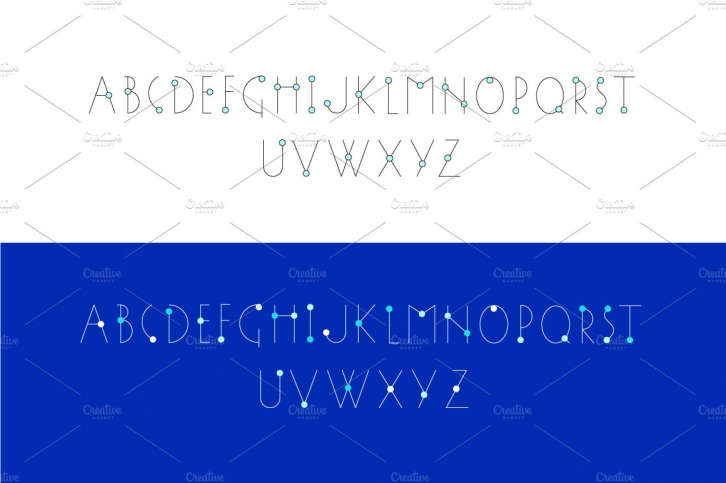 COSMIC alphabet Font Download