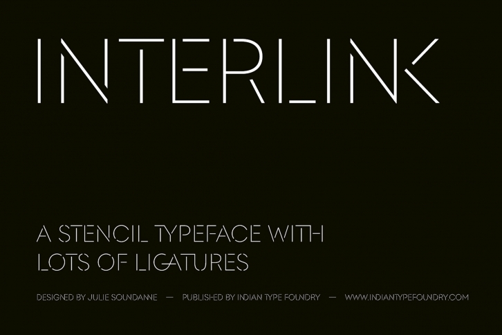 Interlink — 80% OFF Font Download