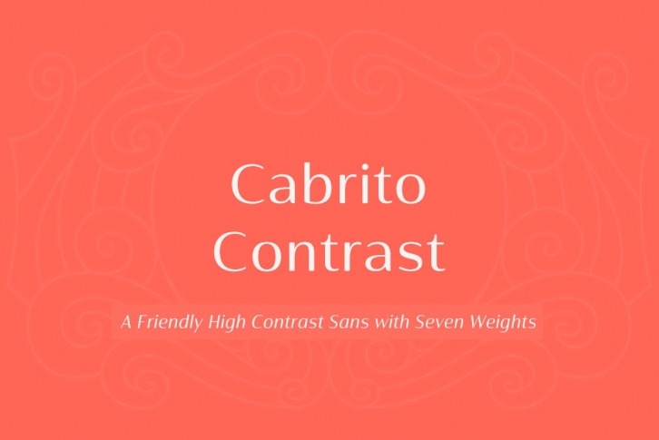 Cabrito Contrast Font Download