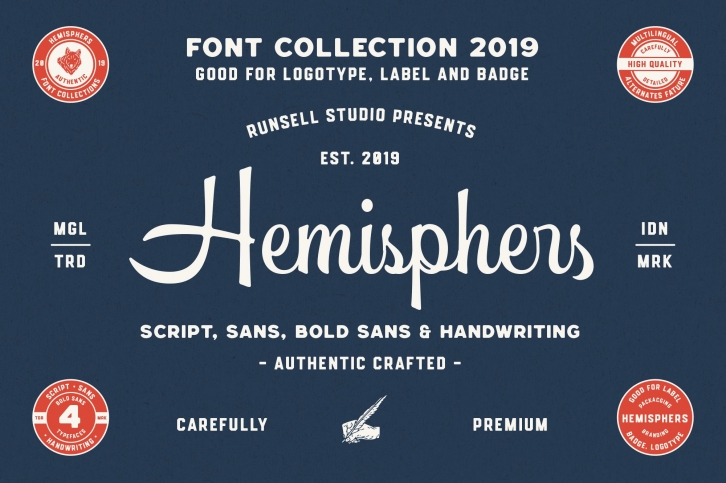 Hemisphers Font Download