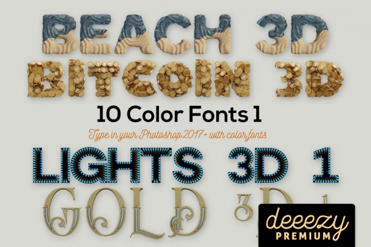 10 Color SVG 1 Font Download