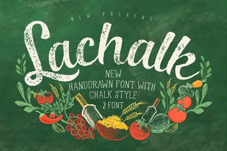 LaChalk Typeface Font Download
