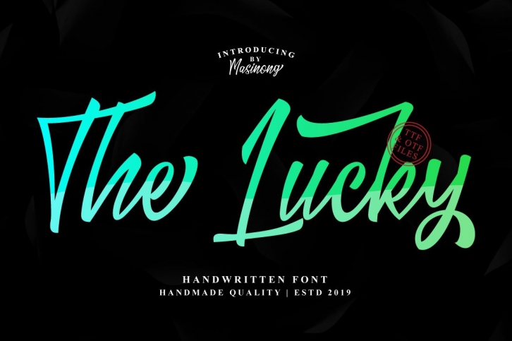 The Lucky Font Download