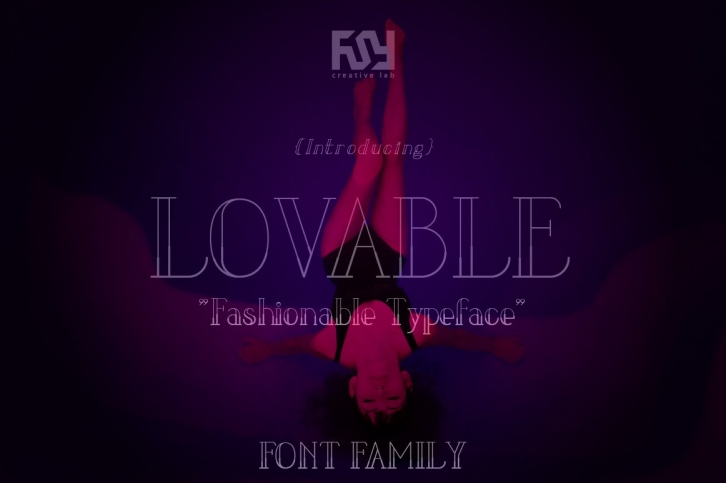 LOVABLE FONT FAMILY Font Download
