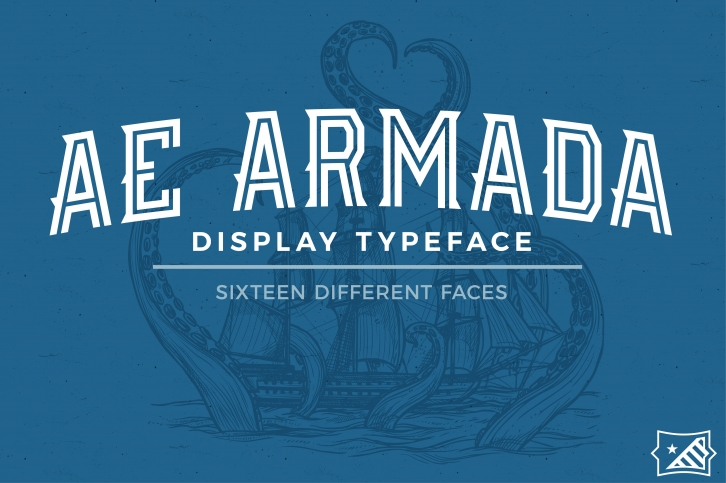 AE Armada Display Typeface Font Download