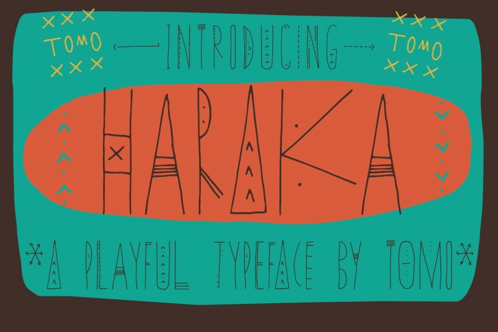 TOMO Haraka Font Download