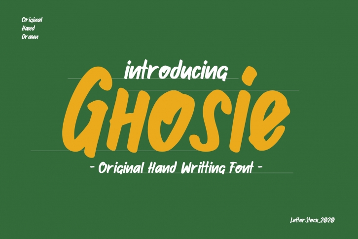 Ghosie Font Download