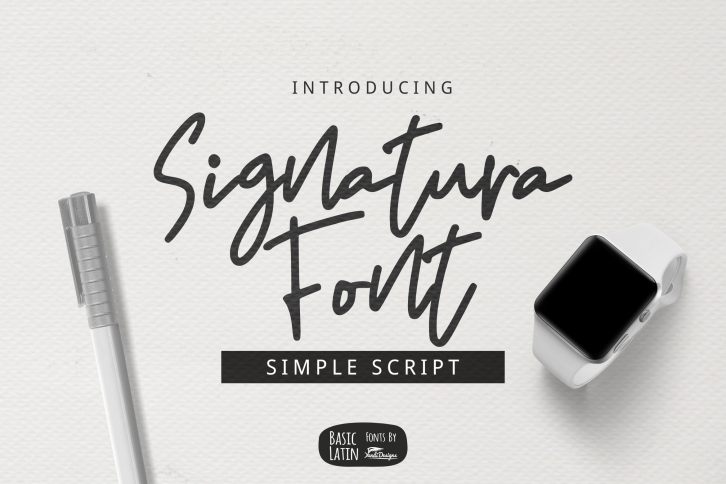 Signatura Font Download