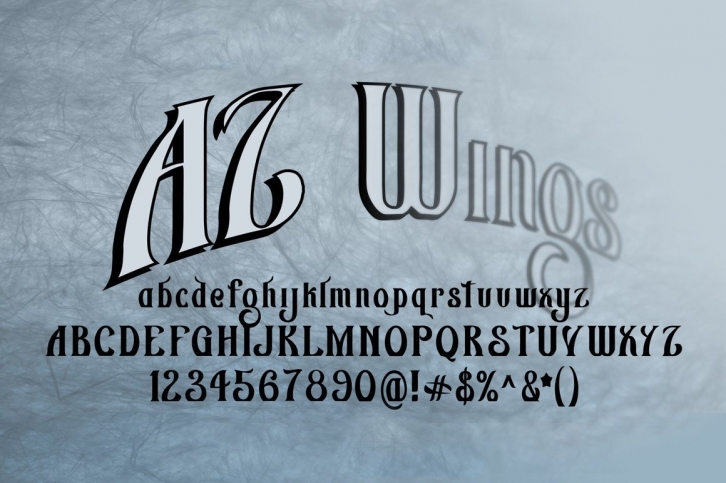 AZ Wings Font Download