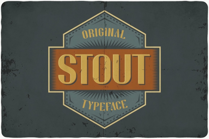 Stout typeface Font Download