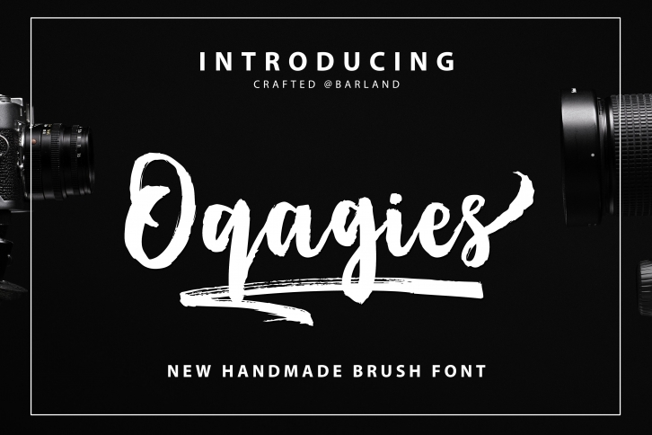 Oqagies Brush + Bonus Font Download