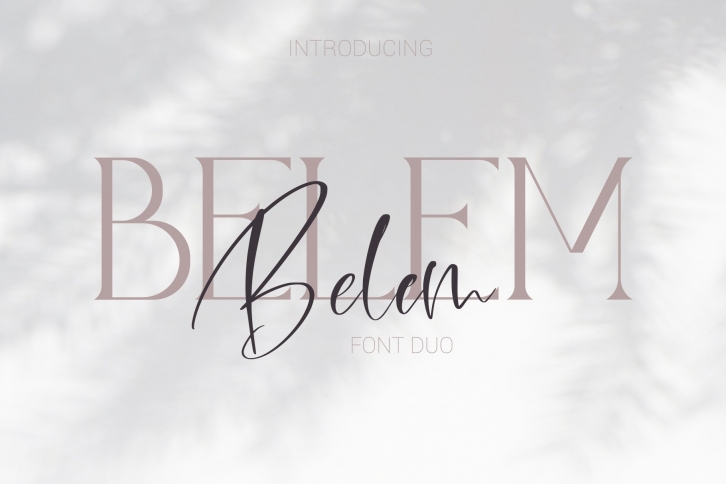 Belem Duo Font Download