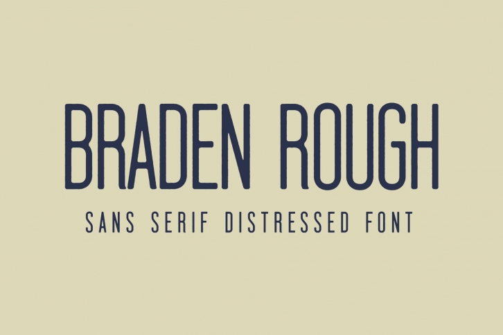 Braden Rough Font Download