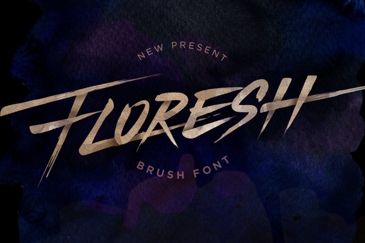 Floresh Typeface Font Download