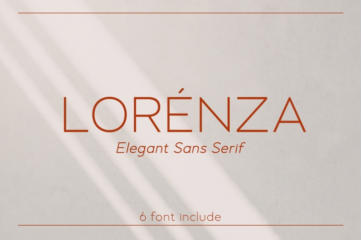 LORENZA Font Download