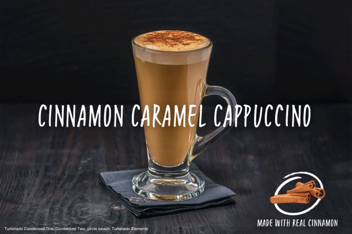 Turbinado Condensed One Font Download