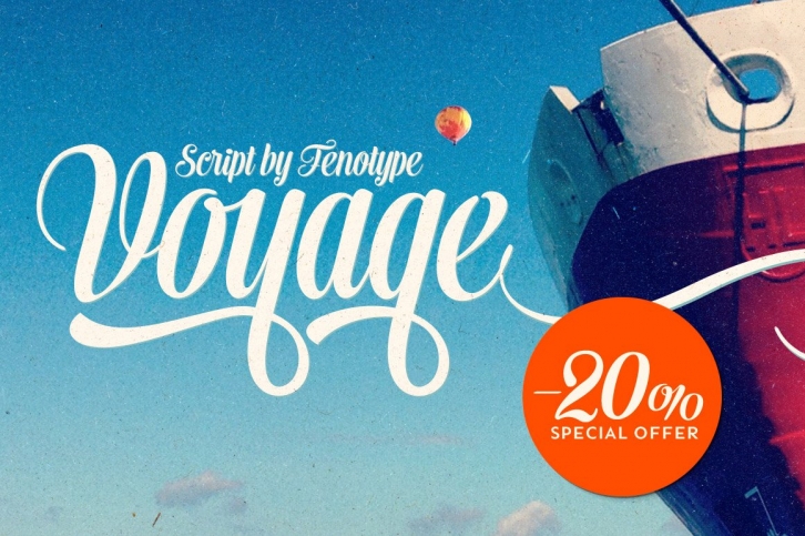 Voyage Summer Sale $40 (-$10 off) Font Download