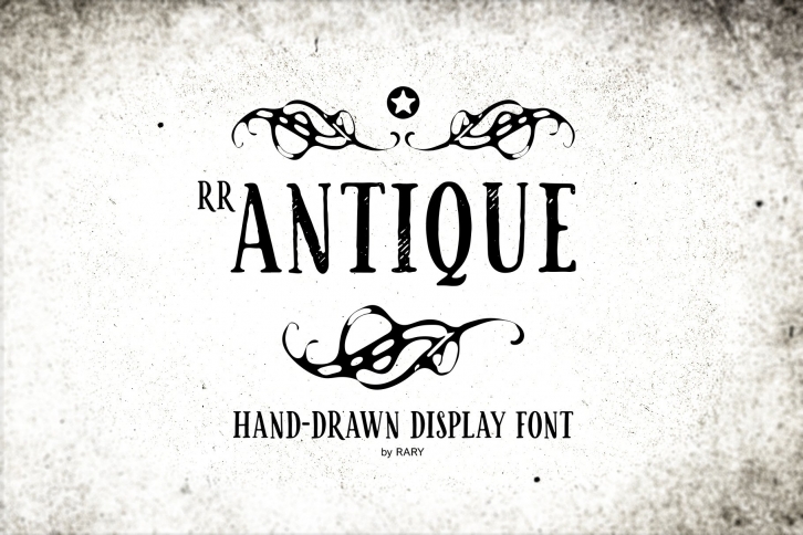 RR Antique / Vintage branding font Font Download