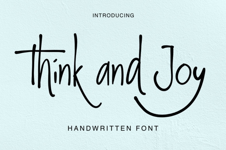 Think and Joy Font Download
