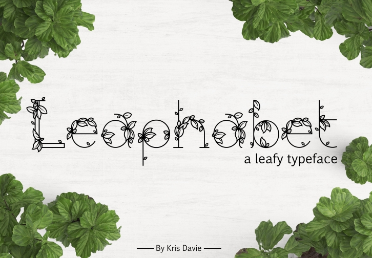 Leaphabet Font Download