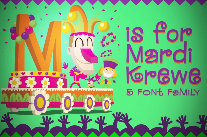 MardiKrewe Family Font Download
