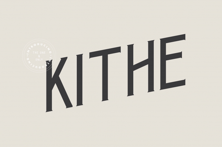 Kithe Typeface Font Download
