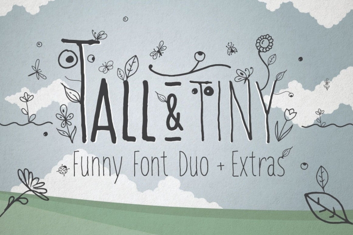 Tall  Tiny Duo Font Download