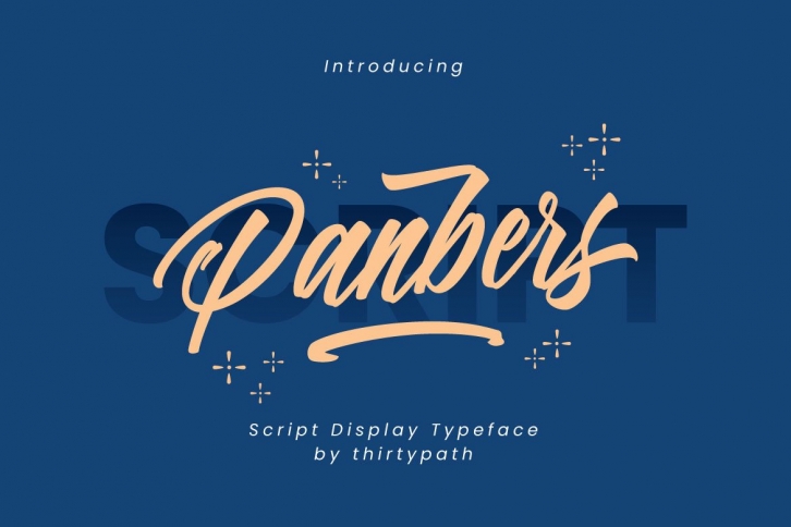Panbers Script Font Download