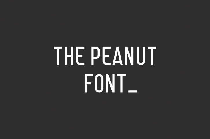 The Peanut Font Download