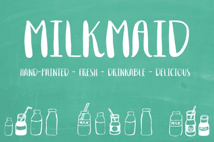 Milkmaid Font Download