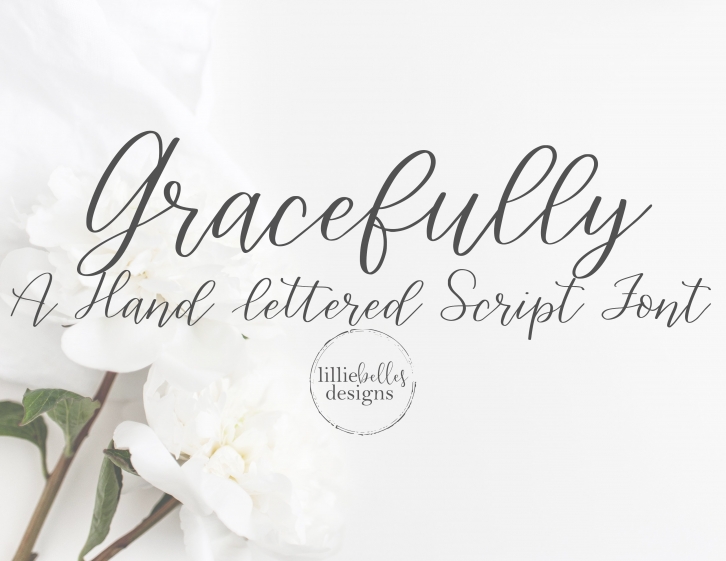 Gracefully-a Handwritten Script Font Download