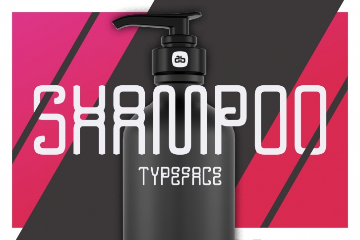 SHAMPOO Experimental Typeface Font Download